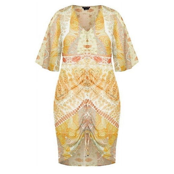 City Chic Dresses & Skirts - City Chic Boho Togo Mirror Dress Women’s Plus Size S/16